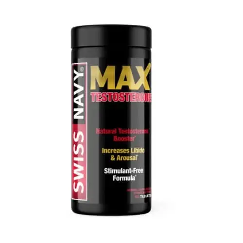 M.D. Science Lab MaxTestosterone 60 Count Bottle - Natural Testosterone Booster with Prostate Support