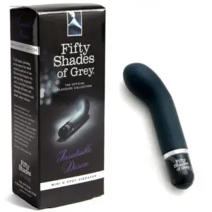 LoveHoney Fifty Shades of Grey Insatiable Desire Mini G-Spot Vibrator