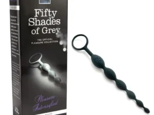 LoveHoney Fifty Shades of Grey Pleasure Intensified Silicone Anal Beads