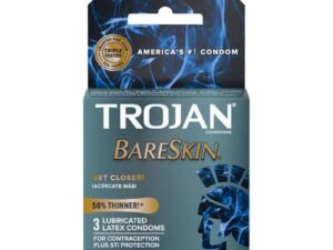 Paradise Marketing Services Trojan BareSkin Thinner Latex Condoms (3 Pack)