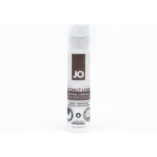 System Jo JO Coconut Hybrid Original Lubricant 1 oz. - Water-Based & Coconut Oil Formula