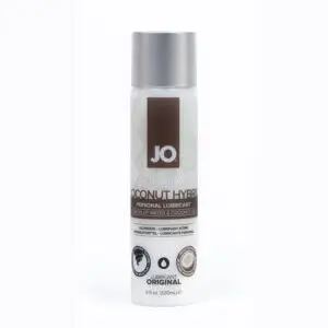 System Jo JO Coconut Hybrid Original Lubricant 4 oz. – Water-Based & Coconut Oil Blend