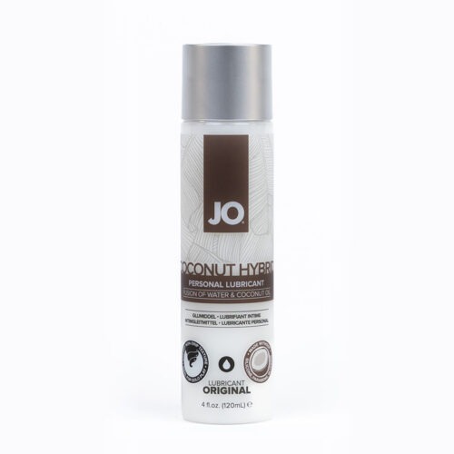 System Jo JO Coconut Hybrid Original Lubricant 4 oz. – Water-Based & Coconut Oil Blend