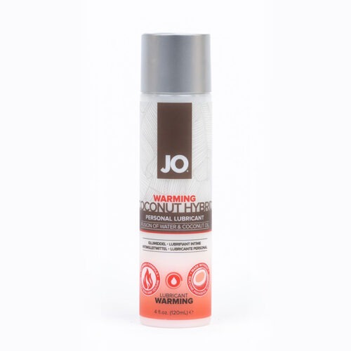 System Jo JO Coconut Hybrid Warming Lubricant - 4 oz. for Sensual Play