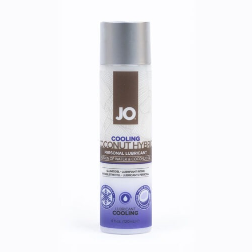 System Jo JO Coconut Hybrid Cooling Lubricant 4 oz. for Enhanced Pleasure