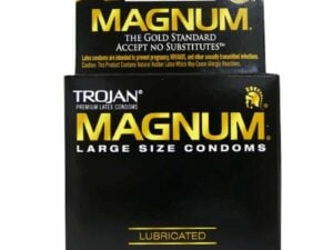 Paradise Marketing Services Trojan Magnum Larger Size Condoms – 3-Pack