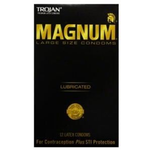 Paradise Marketing Services Trojan Magnum Larger Size Condoms - 12 Pack