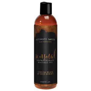 Intimate Earth Sensual Massage Oil by New Earth Trading LLC