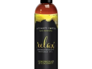 Intimate Earth Relax Aromatherapy Massage Oil by New Earth Trading LLC