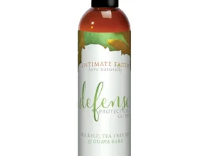 Intimate Earth Defense Protection Glide by New Earth Trading LLC – 4 oz. with Sea Kelp, Tea Tree Oil & Guava Bark