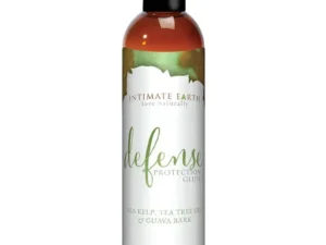 Intimate Earth Defense Protection Glide by New Earth Trading LLC – 8 fl oz (240 ml) with Carrageenan & Guava Bark