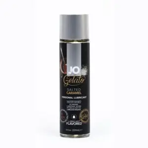 System Jo JO Gelato Salted Caramel Flavored Water-Based Lubricant – 4 oz.