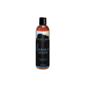 Intimate Earth Heaven Hazelnut Biscotti Massage Oil by New Earth Trading LLC