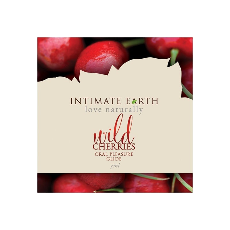 Intimate Earth Wild Cherry 3 ml Foil by New Earth Trading LLC - Light, Fruity, and Decadently Rich Flavor