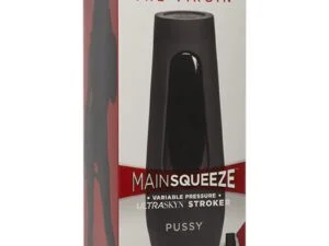 Doc Johnson Main Squeeze - The Virgin Vanilla Textured Masturbator with Realistic Hymen and Adjustable Suction