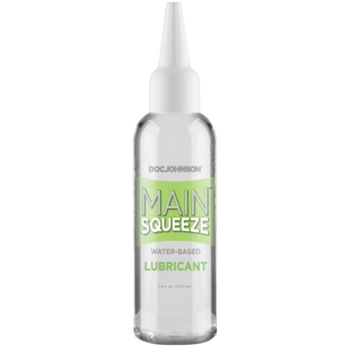 Doc Johnson Main Squeeze Water-Based Lubricant - 3.4 fl oz