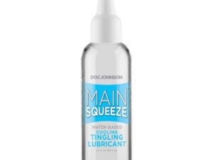 Doc Johnson Main Squeeze Cooling and Tingling Lubricant - 3.4 fl oz