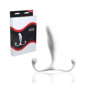 Aneros Trident Series MGX Prostate Stimulator – Ergonomic Design with Angled Head and Enhanced Movement