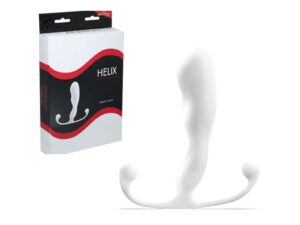 Aneros Trident Series Helix Prostate Stimulator with Angled Head and Contoured Body