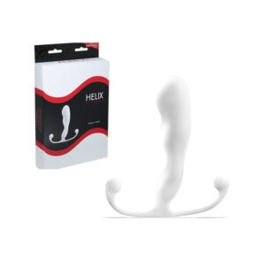 Aneros Trident Series Helix Prostate Stimulator with Angled Head and Contoured Body
