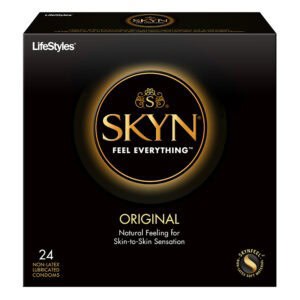 Paradise Marketing Services Lifestyles Skyn Polyisoprene Non-Latex Condoms (24 Pack)