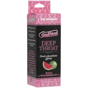 Doc Johnson GoodHead Deep Throat Spray Wild Watermelon - 2 fl oz