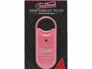 Doc Johnson GoodHead Deep Throat Spray To-Go Wild Watermelon 0.33 oz.