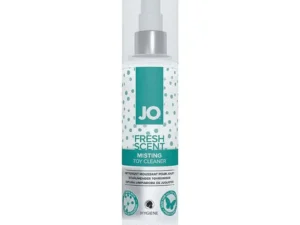 System Jo JO Misting Toy Cleaner 4 oz. – Gentle, Fast-Acting Toy Sanitizer with Fresh Scent
