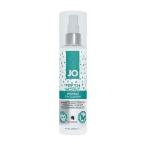 System Jo JO Misting Toy Cleaner 4 oz. – Gentle, Fast-Acting Toy Sanitizer with Fresh Scent