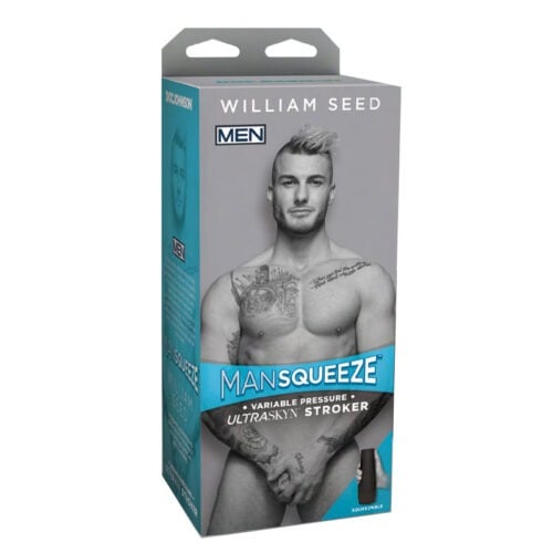 Doc Johnson Man Squeeze William Seed ULTRASKYN Stroker - Ass Vanilla