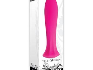 Evolved The Queen Rechargeable Silicone Mini Vibrator Pink - Compact Waterproof Bullet with 20 Vibration Modes
