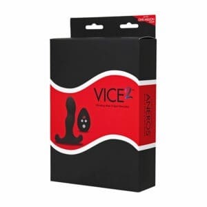 Aneros Vice 2 Rechargeable Remote-Controlled Vibrating Prostate Stimulator with Dual Motors and Interactive