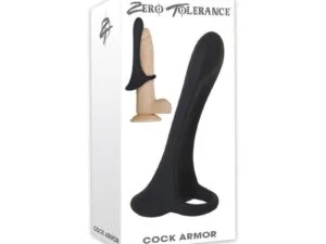 Evolved Zero Tolerance Cock Armor Rechargeable Vibrating Silicone Cock Sheath