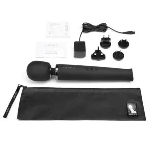 COTR Inc. Le Wand Rechargeable Vibrating Massager Black - Versatile Body-Safe Pleasure Device with 10 Speeds