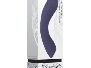 Evolved Coming Strong Rechargeable Silicone G-Spot Vibrator Purple – Powerful Multi-Speed Vibrator for
