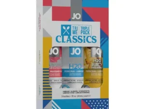 System Jo JO Tri Me Triple Pack Classics – Sensual Massage and Personal Lubricants