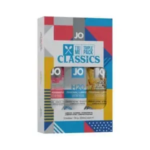 System Jo JO Tri Me Triple Pack Classics – Sensual Massage and Personal Lubricants