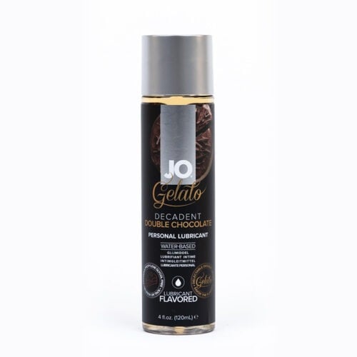 System Jo JO Gelato Decadent Double Chocolate Water-Based Lubricant 4 oz.