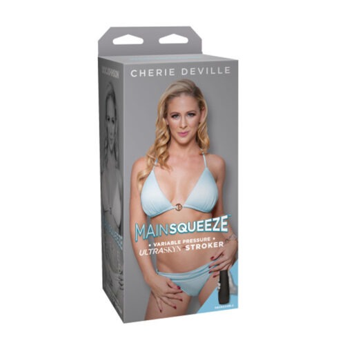 Doc Johnson Main Squeeze Cherie DeVille ULTRASKYN Stroker - Vanilla