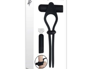 Evolved Zero Tolerance Black Tie Affair Rechargeable Silicone Cock Ring - Black
