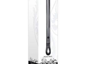 Evolved Pen Pal Rechargeable Metal Pen Vibrator Chrome - Discreet, Stylish, and Water-Resistant