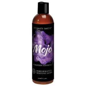 Earthly Body Intimate Earth Mojo Peruvian Ginseng Silicone Glide 4 oz