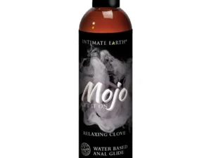 Intimate Earth Mojo Relaxing Clove Water-Based Anal Glide by New Earth Trading LLC, 4 oz
