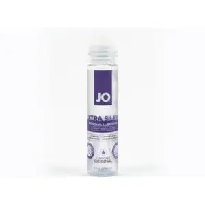 System Jo JO Xtra Silky Silicone Lubricant 1 oz. – Long-Lasting, Moisturizing, Water-Resistant Formula