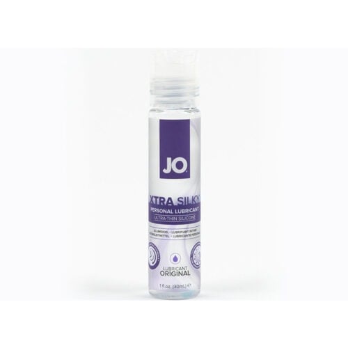 System Jo JO Xtra Silky Silicone Lubricant 1 oz. - Long-Lasting, Moisturizing, Water-Resistant Formula