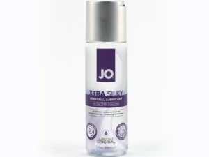 System Jo Xtra Silky Silicone Lubricant – 2 oz. with Vitamin E and Long-Lasting Glide