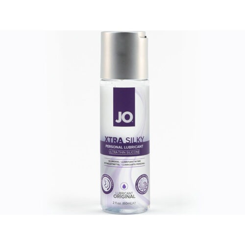 System Jo Xtra Silky Silicone Lubricant – 2 oz. with Vitamin E and Long-Lasting Glide