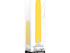 Evolved Sunny Sensations Rechargeable Silicone Slimline Vibrator - Yellow