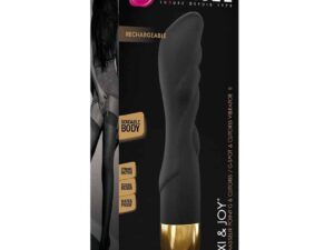 Lovely Planet USA Dorcel Flexi & Joy Bendable Silicone G-Spot and Clitoris Vibrator - Black and Gold