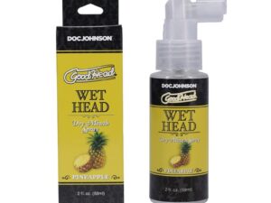 Doc Johnson GoodHead Juicy Head Dry Mouth Spray Pineapple - 2 fl oz